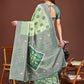 Shree Shyam Fashion Sajni Light Green Linen Cotton Saree