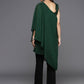 Ahalyaa Women's Traditional wear Tunic - Dark Green | Swadesiicart