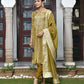 Vaasva Women's Digital Printed Tissue Suit Set With Solid Pant & Brocade Dupatta | Swadesiicart
