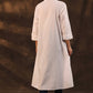 Juniper Women's White Cambric High-Low Tunic | Swadesiicart