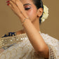 Ruby Raang Kundan & Gold Haath Phool | Swadesiicart