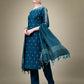 Jyoti Fashion Women's Morpich Cotton Blend Embroidery & Sequence work Kurta with Trouser & Dupatta | Swadesiicart