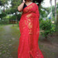 Exclusive Collection Red Beautiful Cotton Silk Saree - Swadesiicart