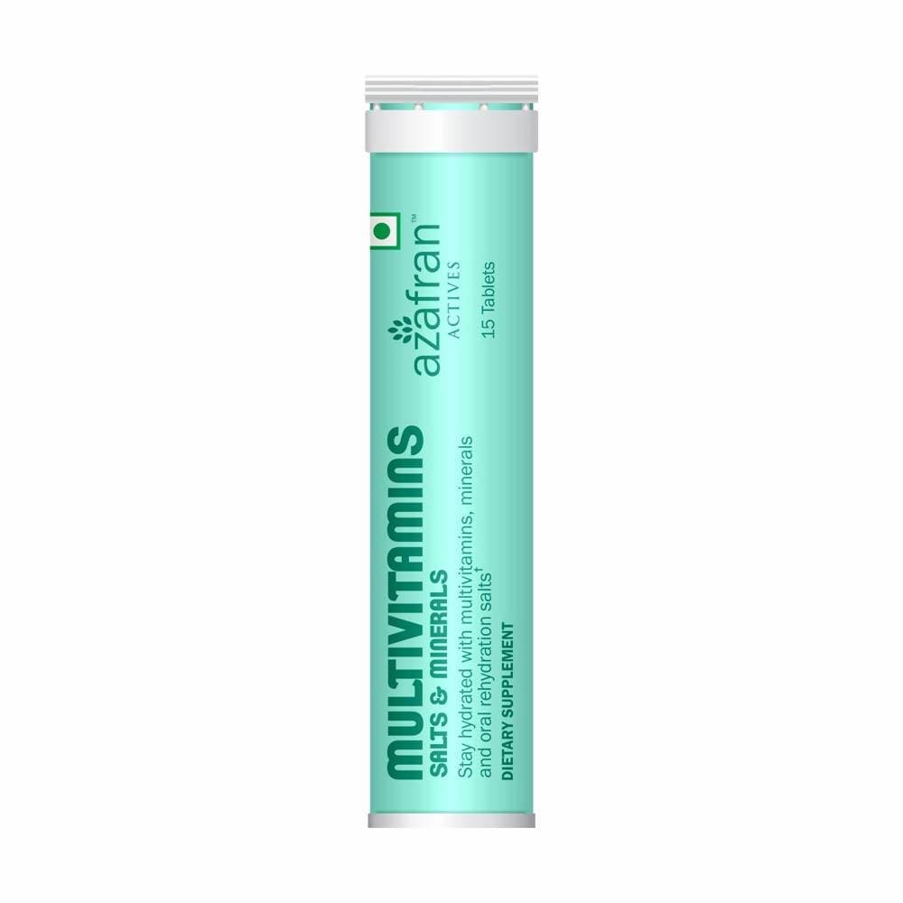 Azafran Actives Multivitamins Salts & Minerals Tablets | Swadesiicart