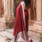 Joban Fashion Maroon Red Colour Banarasi Katan Pure Handloom Banarasi Silk Saree | Swadesiicart