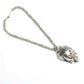 Mominos Fashion Johar Kamal Silver-Plated Brass Finish Budha Long Neckalce For Women - Swadesiicart