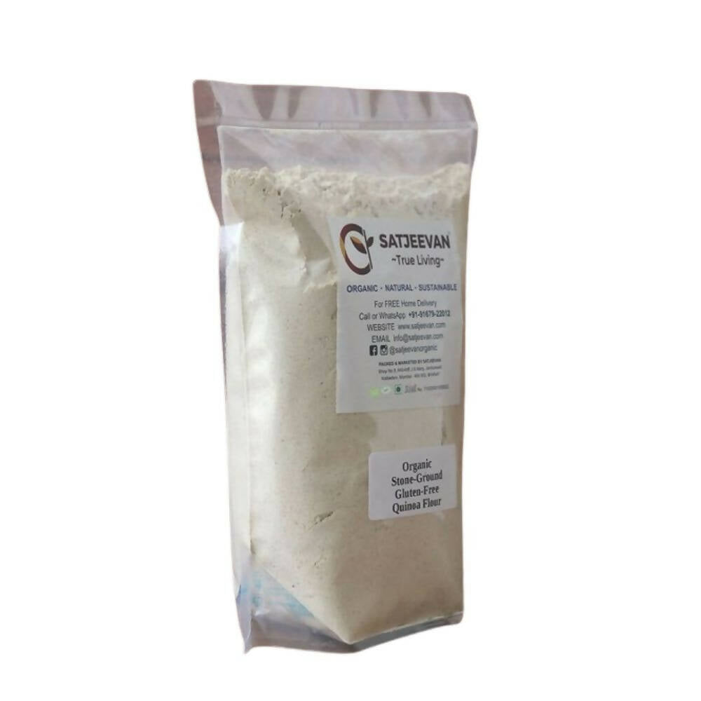 Satjeevan Organic Stone-Ground Quinoa Flour - Swadesiicart