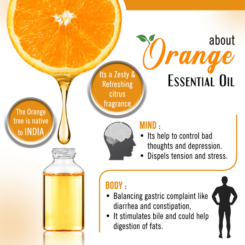 Keya Seth Aromatherapy Skin Defence Orange Body Oil - Swadesiicart