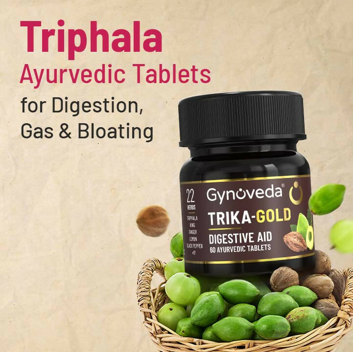 Gynoveda Trika Gold Tablets | Swadesiicart