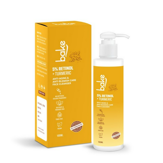 Bake 5% Retinol Face Cleanser | Swadesiicart