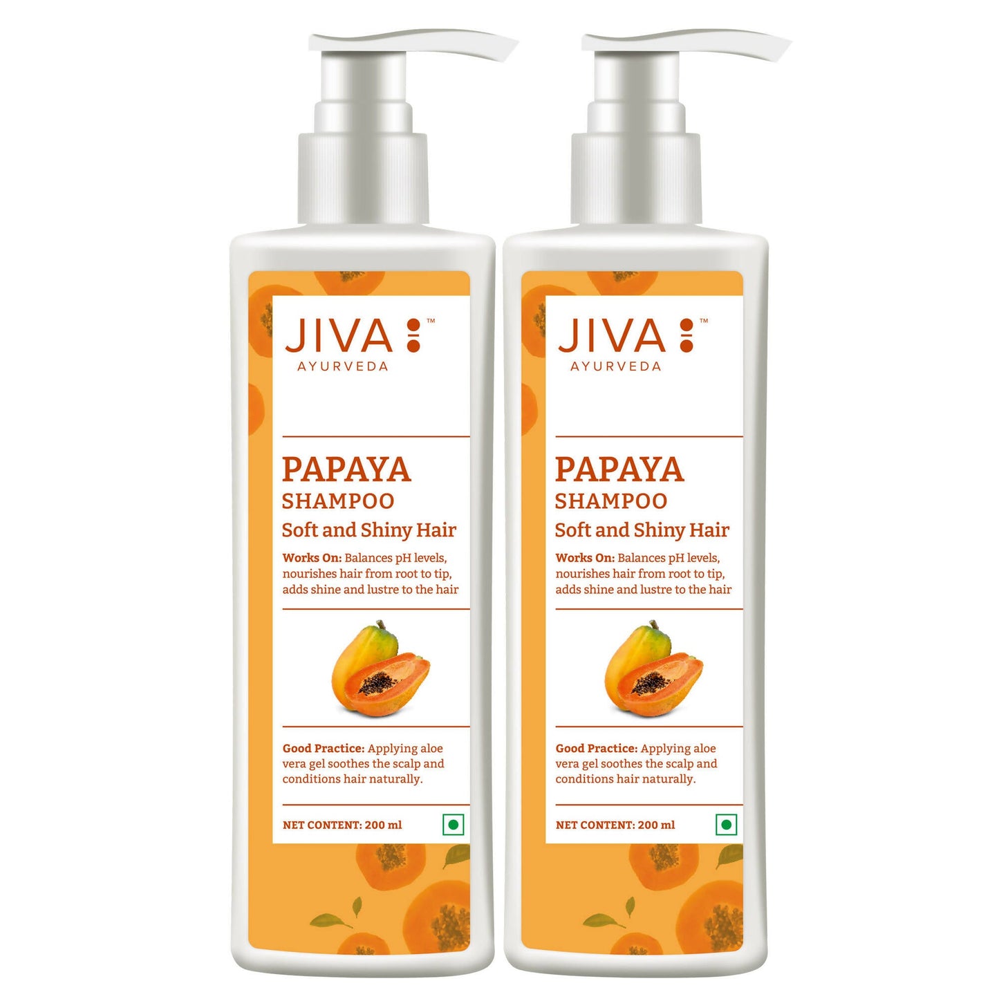 Jiva Ayurveda Papaya Shampoo - Swadesiicart