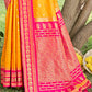 Shree Shyam Fashion Yellow Soft Silk Saree