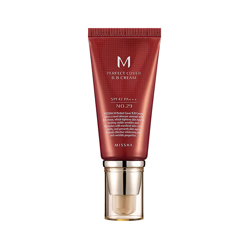Missha Perfect Cover Bb Cream Spf42 Pa+++ - No.29 Caramel - Swadesiicart
