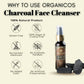 Organicos Charcoal Face Cleanser - Swadesiicart