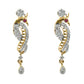 Mominos Fashion Johar Kamal Silver-Plated American Diamond Choker Set | Swadesiicart