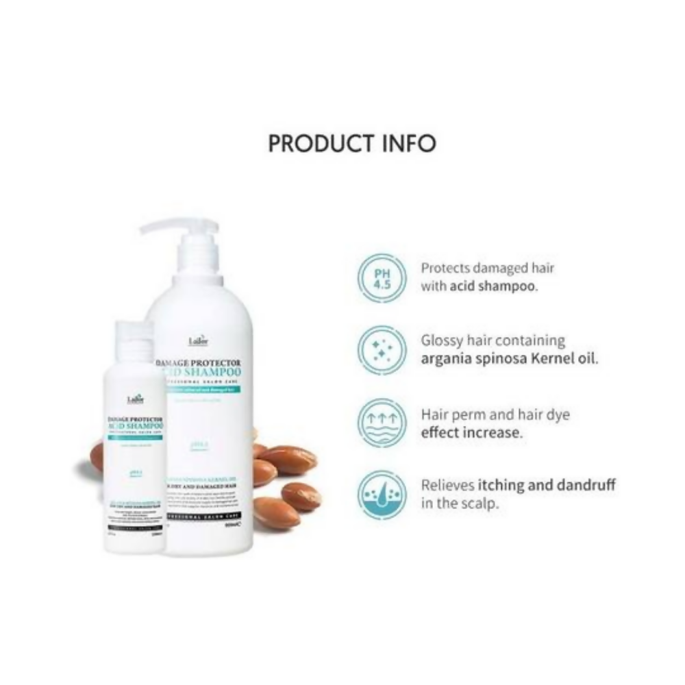 La'dor Damage Defense Duo Combo - Damage Repair Conditioner And Hair Treatment - Swadesiicart