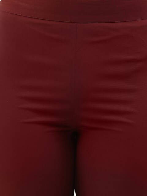 FIORRA Women's Maroon Poly Crepe Flared Kurta Pant With Dupatta - Swadesiicart