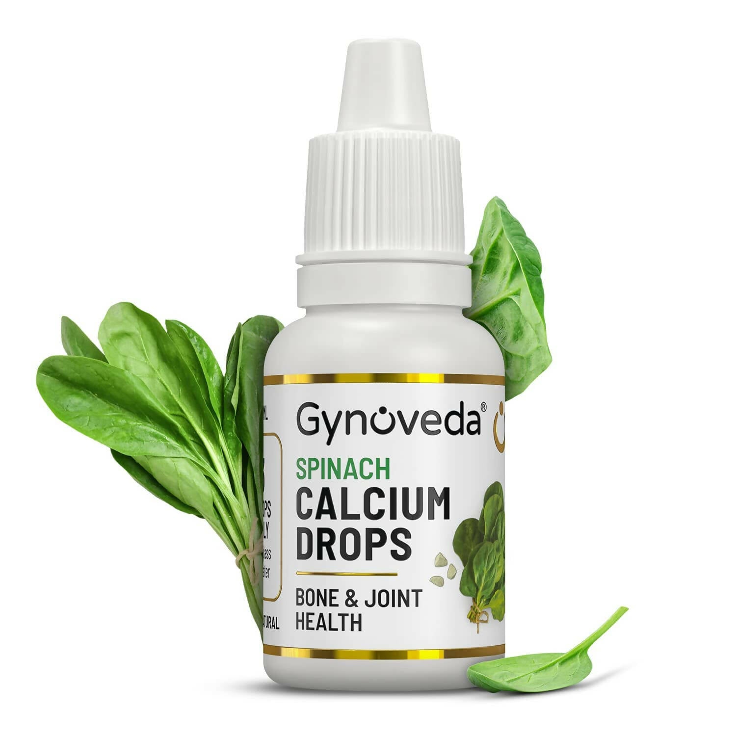 Gynoveda Spinach Calcium Drops | Swadesiicart