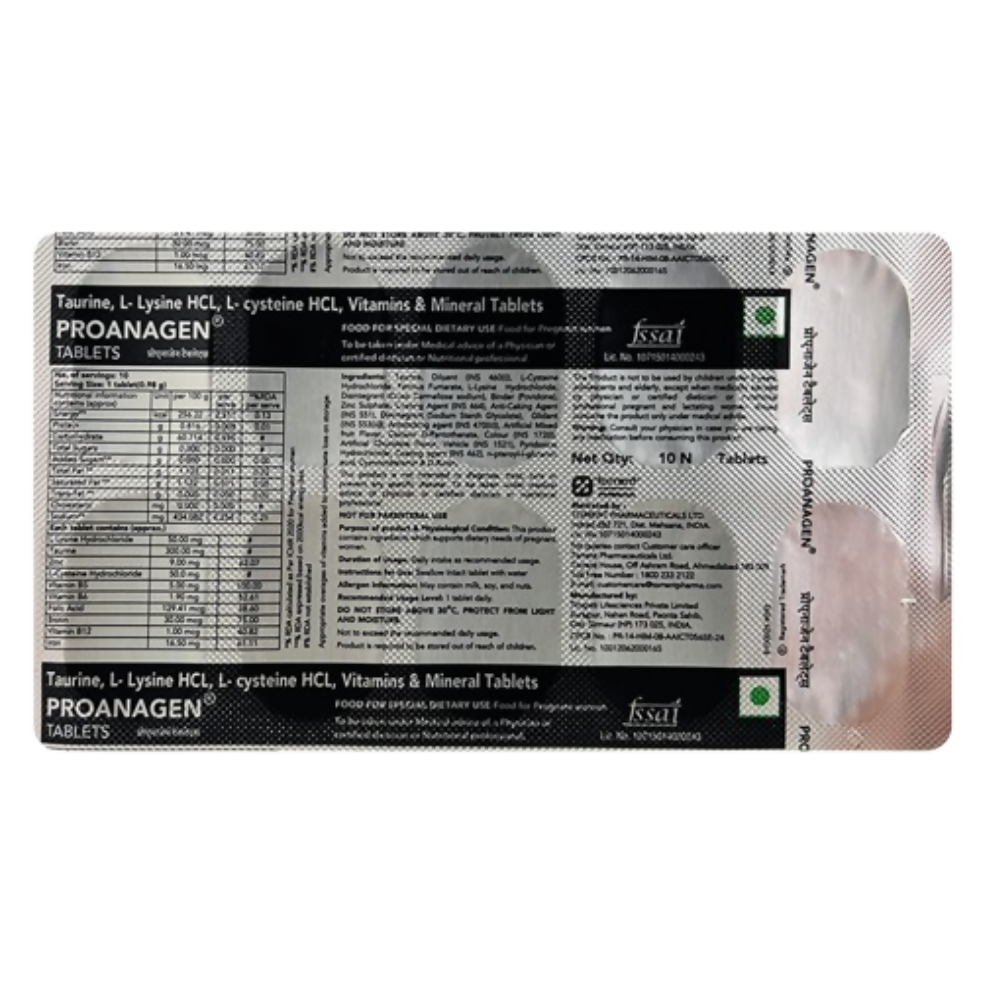 Torrent Proanagen Tablets | Swadesiicart