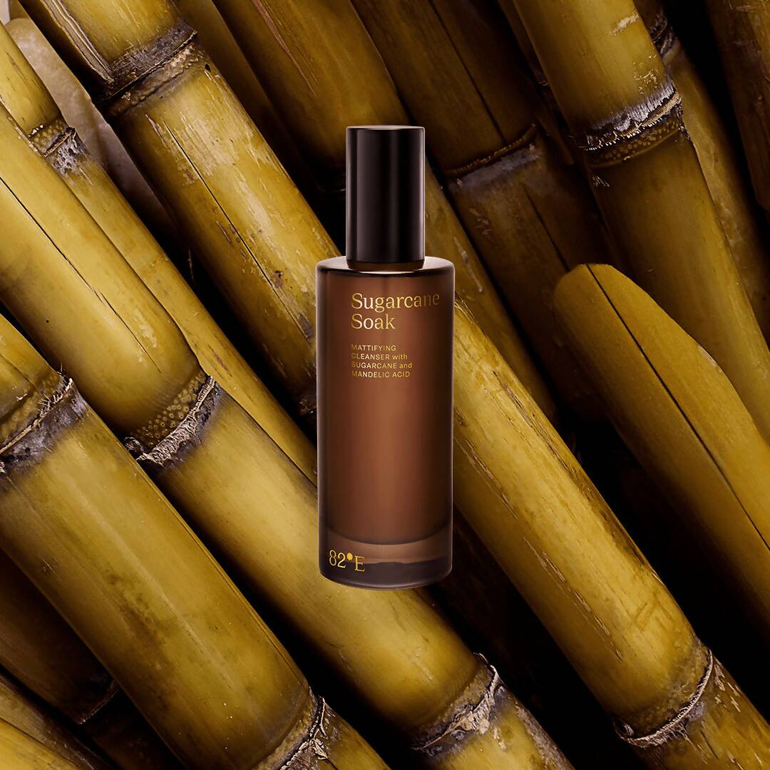 82°E By Deepika Padukone Sugarcane Soak Mattifying Cleanser, Oil Free Skin | Swadesiicart