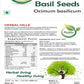 Herbal Hills Basil seeds Ocimum basilicum | Swadesiicart