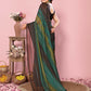 Attractive These Party Wear Ready To Wear Saree - Green | Swadesiicart