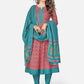 NOZ2TOZ Women Dark Pink Cotton Kurta With Pant & Dupatta (3pcs Set) - Noz2Toz