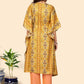 NOZ2TOZ Women Yellow Rayon Kaftan Kurta With Pant (2pcs Set) - Swadesiicart