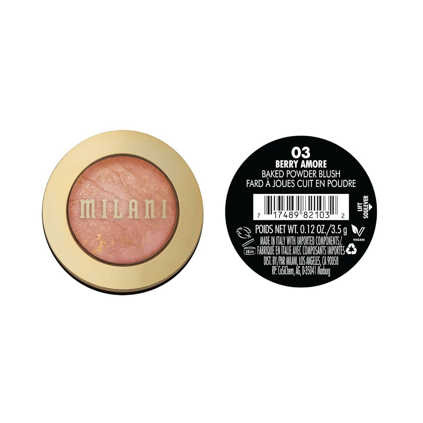 Milani Baked Blush - 03 Berry Amore | Swadesiicart
