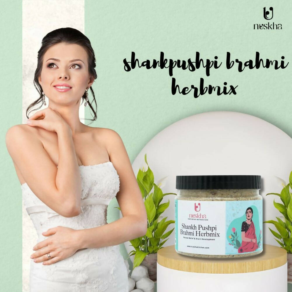 Nuskha ShankhPushpi Brahmi Herbmix | Swadesiicart