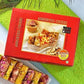 Designer Beads Rakhi & Assorted Chikki Combo | Swadesiicart