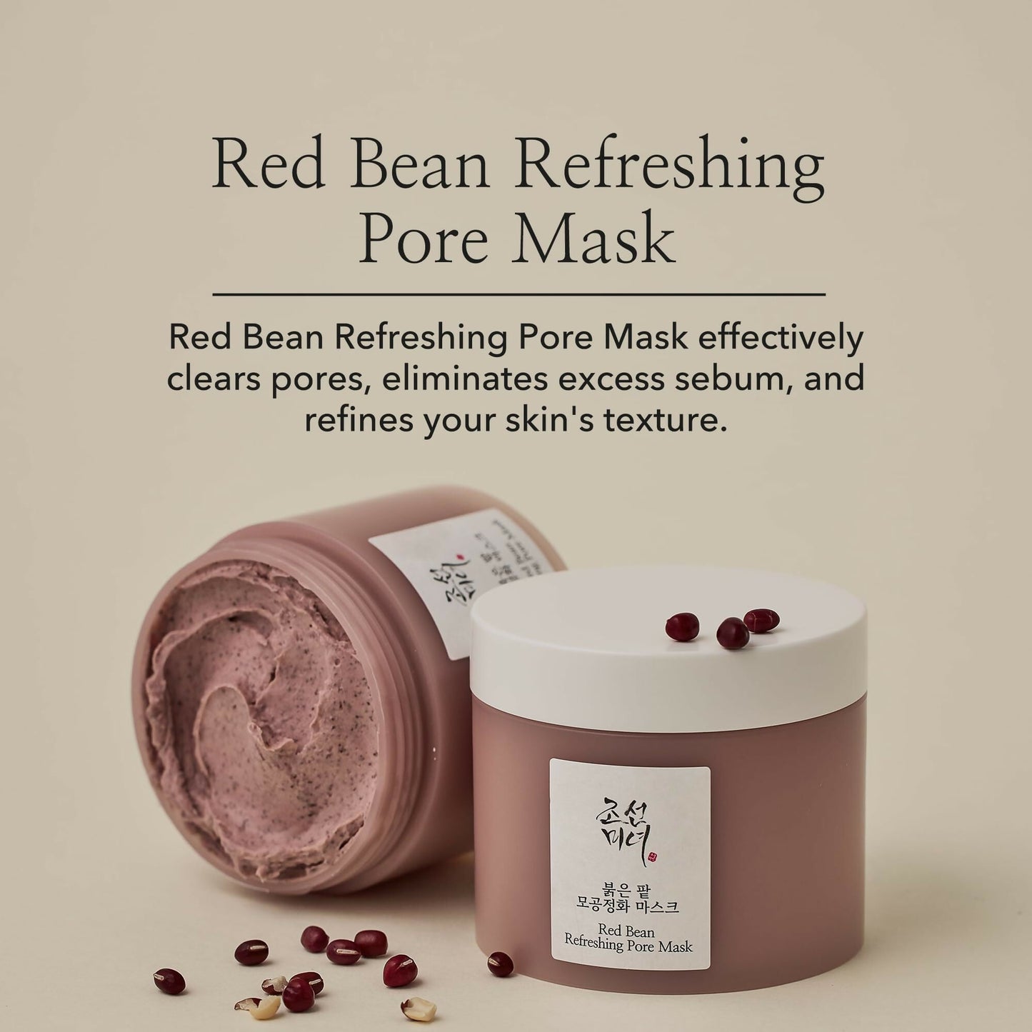 Beauty of Joseon Red Bean Refreshing Pore Mask - Korean Skincare | Swadesiicart