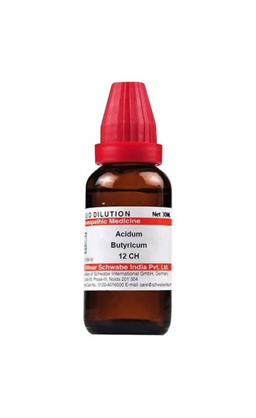 Dr. Willmar Schwabe India Acidum Butyricum Dilution | Swadesiicart