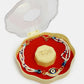 NVR Women & Men Set of 2 Blue Evil Eye Bhaiya Bhabhi Rakhi Set With Roli Chawal | Swadesiicart