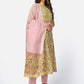 NOZ2TOZ Women Yellow Anarkali Cotton Kurta With Pant & Dupatta (3pcs Set) - Swadesiicart