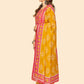 NOZ2TOZ Women's Printed & Hand Work Straight Cotton Coral Stitched Kurta Pant With Dupatta - Swadesiicart