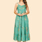 NOZ2TOZ Women Mustard Yellow Anarkali Kurta With Shrug (2pcs Set) - Swadesiicart
