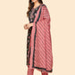 NOZ2TOZ Women Black Cotton Kurta with Pant & Dupatta (3pcs Set) - Noz2Toz