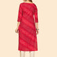NOZ2TOZ Women Dark Pink Cotton Kurta (1pc) - Swadesiicart