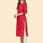 NOZ2TOZ Women Dark Pink Cotton Kurta (1pc) - Swadesiicart