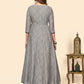 NOZ2TOZ Women's Embroidered Anarkali Cotton Bland Grey Stitched Kurta - Swadesiicart