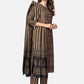 NOZ2TOZ Women's Brown Printed Kurta & Pant With Dupatta- (3pcs set) - Swadesiicart