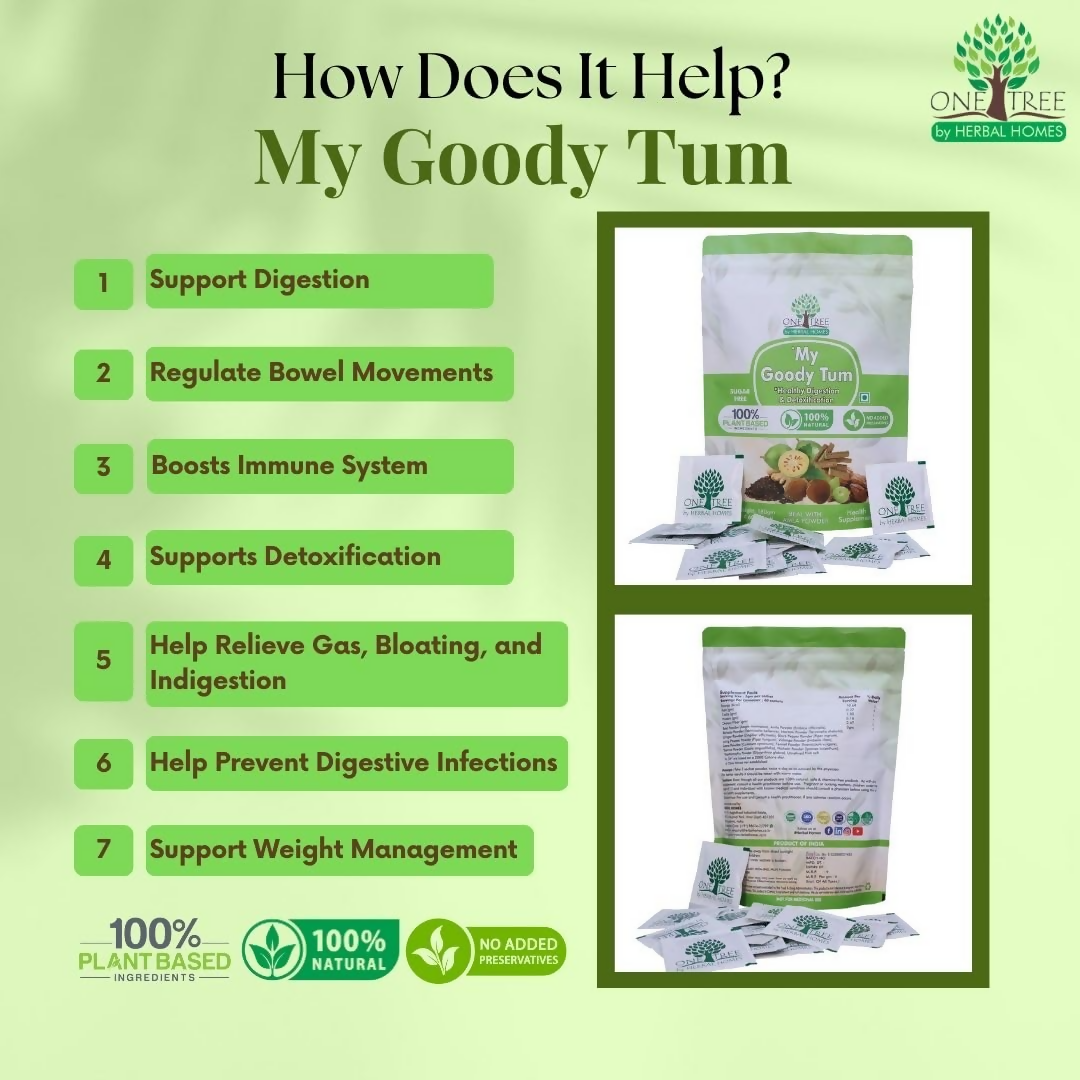 One Tree My Goody Tum Powder - Swadesiicart
