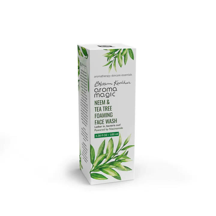 Blossom Kochhar Aroma Magic Neem & Tea Tree Foaming Face Wash - Swadesiicart