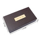 Golden Peacock 24 Ct Gold-Polished & Brown Ram Darbaar Pooja Box | Swadesiicart