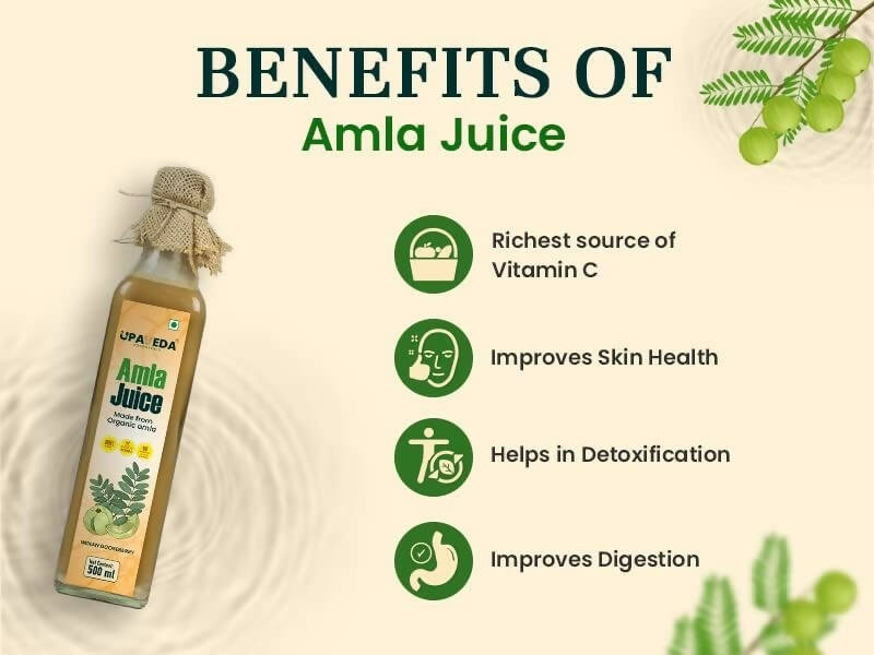 Upaveda Amla Juice - Swadesiicart