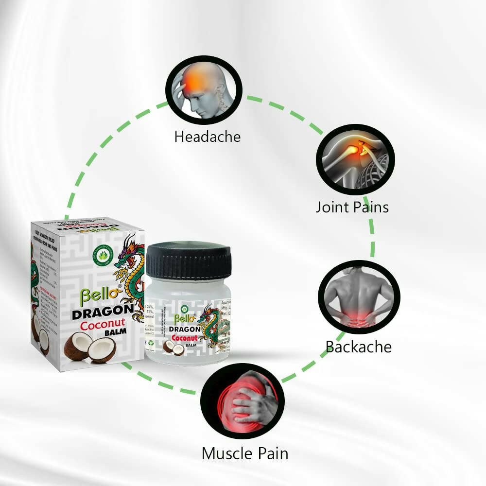 Bello Herbals Dragon Coconut Balm - Swadesiicart