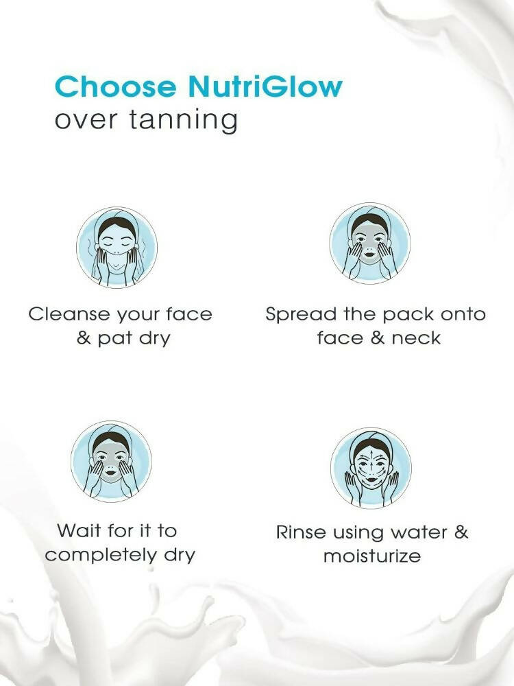 NutriGlow Advanced Organics De Tan Cream Mask - Swadesiicart