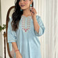 Lavender Viscose chanderi Stitched Suit With Dupatta - Tanisha | Swadesiicart