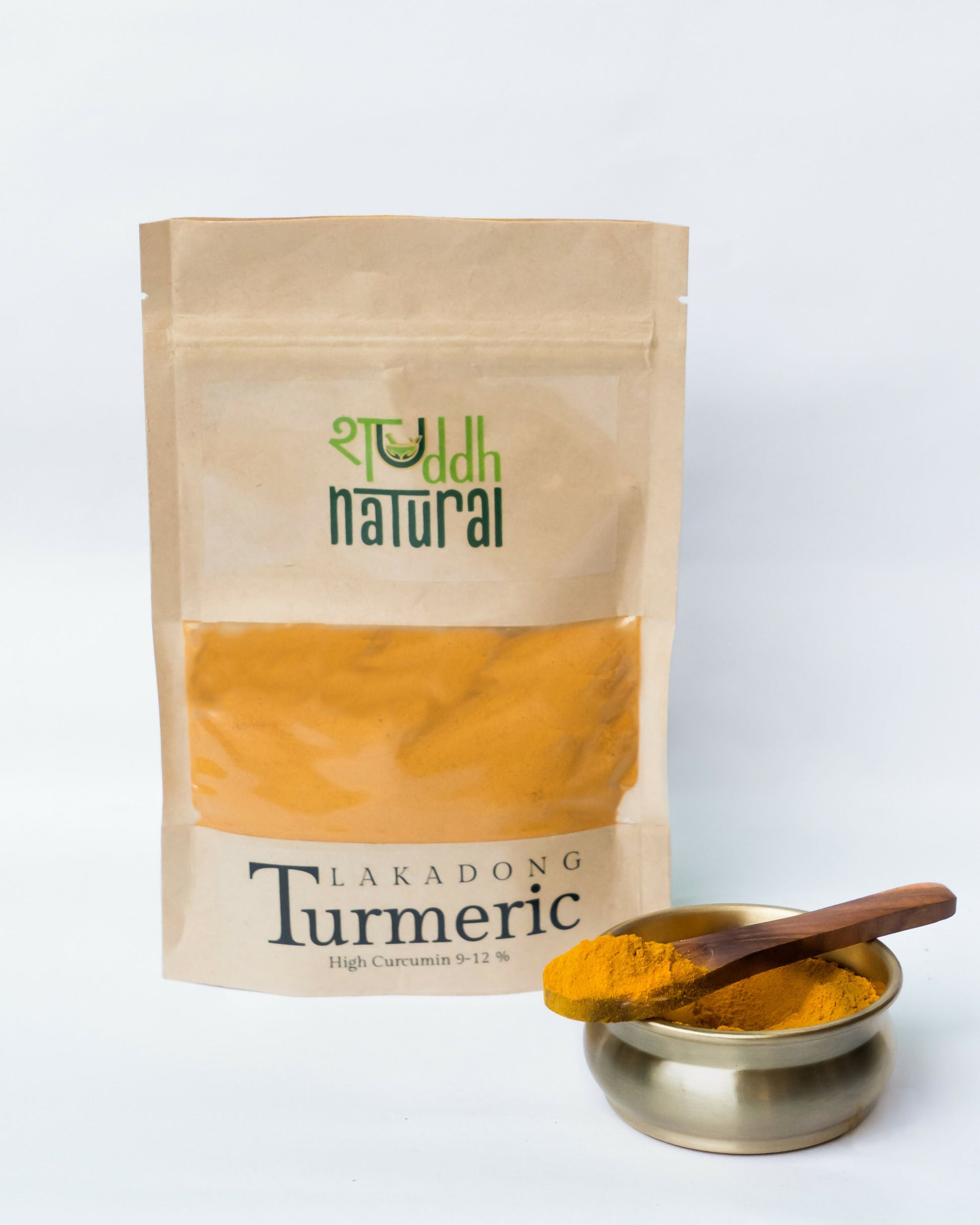 Shuddh Natural Lakadong Turmeric Powder - Swadesiicart
